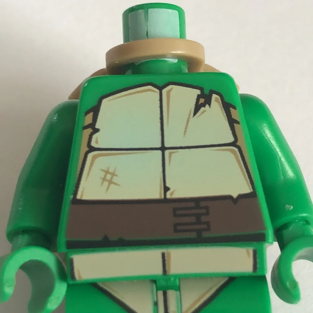 LEGO TMNT Minifig Body LEGO Teenage Mutant Ninga Turtle Minifig Body Only